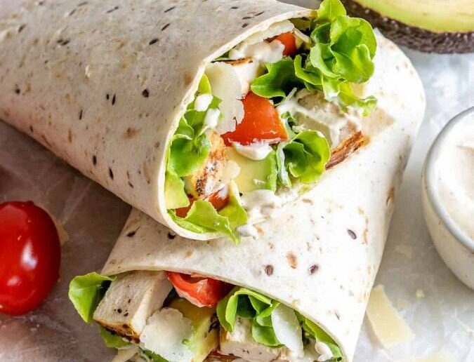 Chicken and Avocado Wrap